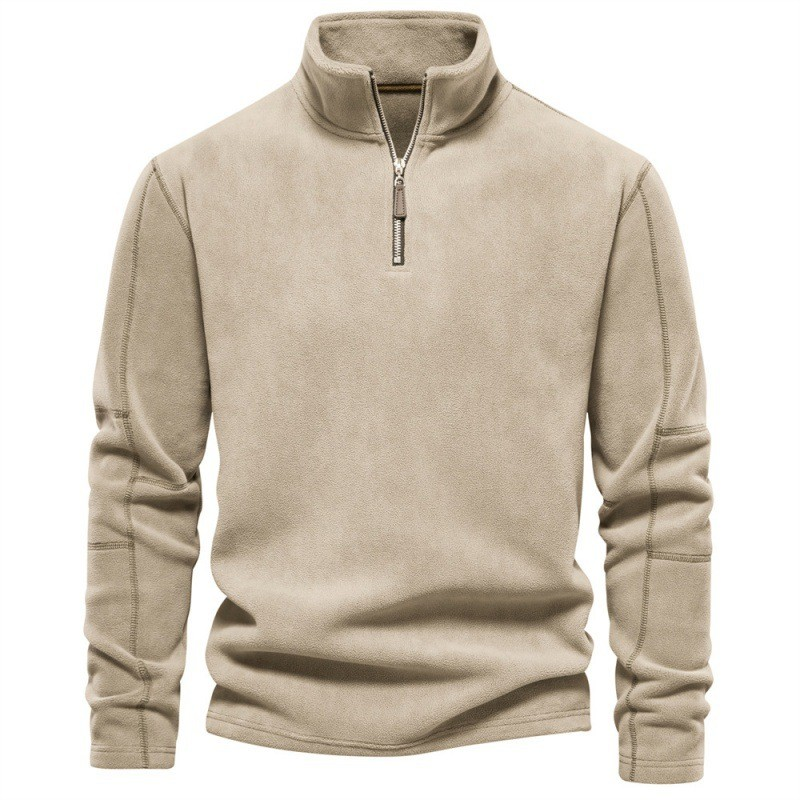 Tobias | Quarter-Zip Fleece Jumper