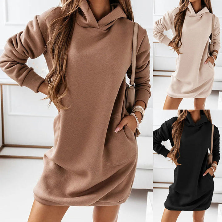 CARLA™ - MODERN COMFORTABLE SWEATSHIRT DRESS