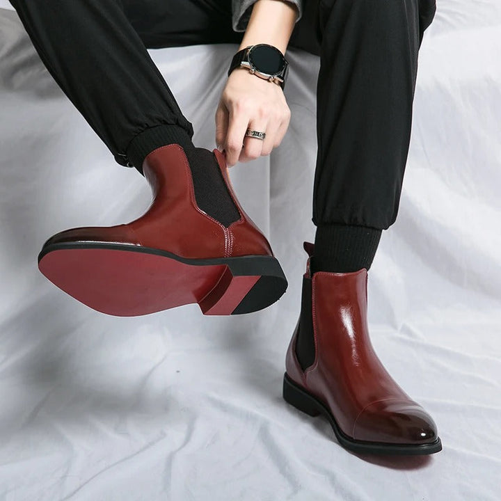 Annibale Carracci™ | Genuine Leather Chelsea Boots