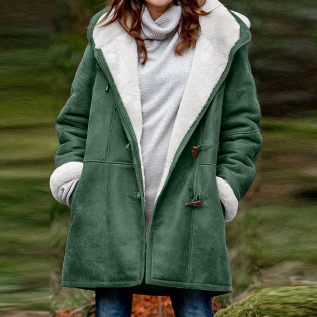 Warm and Stylish Hooded Coat