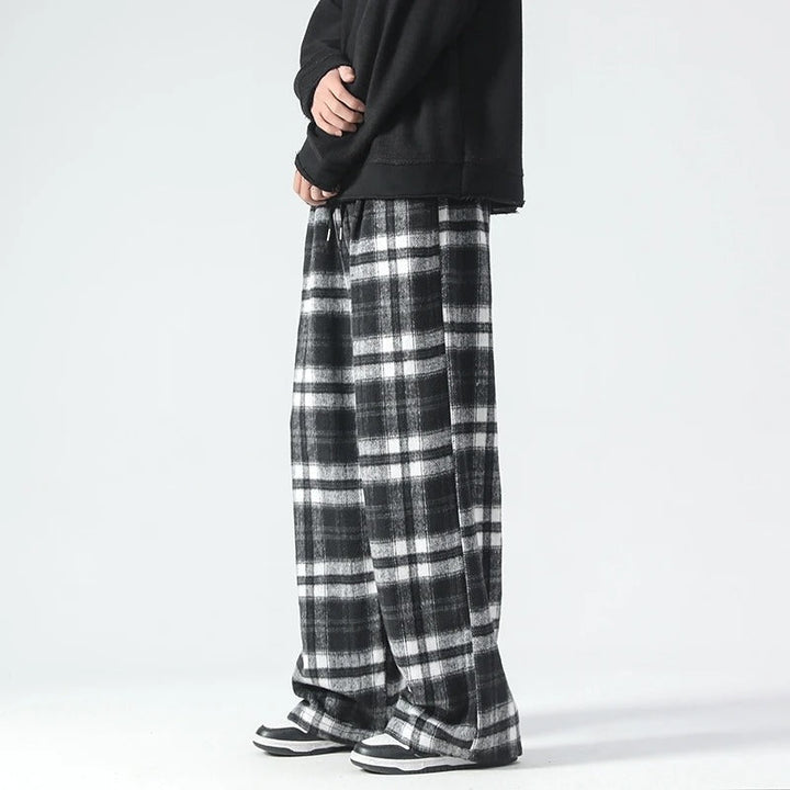 Dany - Vintage Plaid Trousers