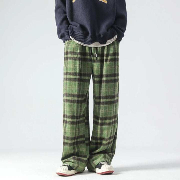 Dany - Vintage Plaid Trousers