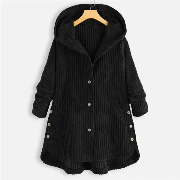 Dana™ - Ribbed Hooded Coat