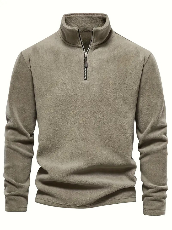 Tobias | Quarter-Zip Fleece Jumper